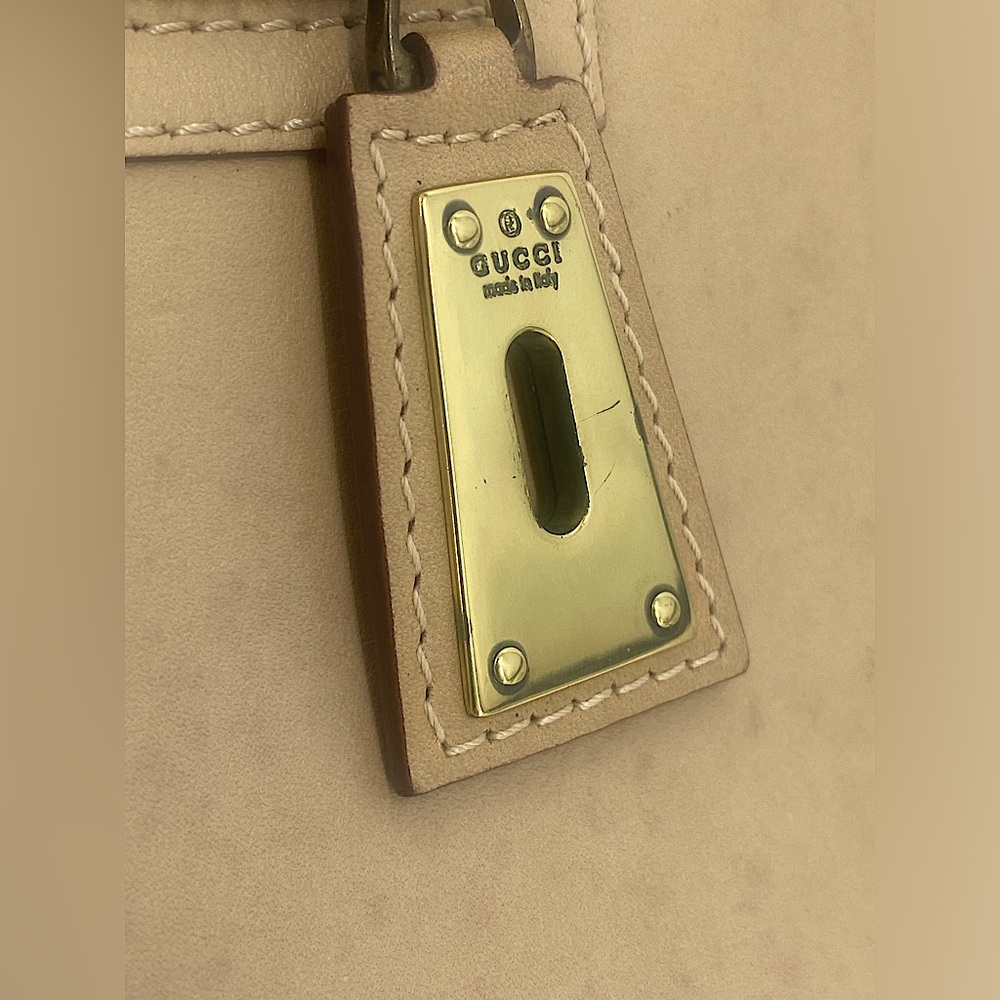 RARE | Gucci x Tom Ford Runway Era | Tan Leather Ellington Shoulder Bag - Picture 14 of 16